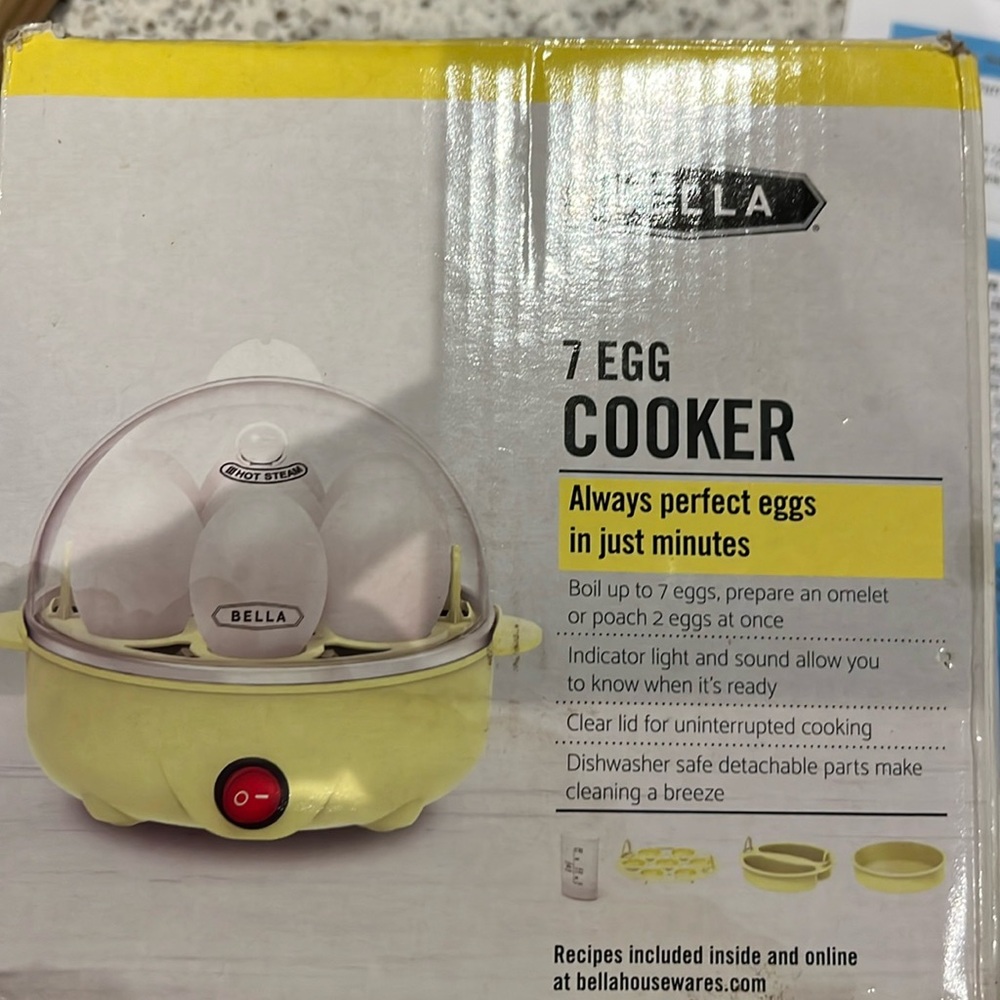 Bella 7 egg cooker